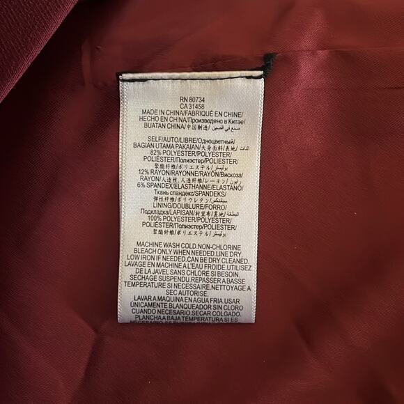 BCBG MAXAZRIA single button vest style dress with pockets S - Picture 3 of 6